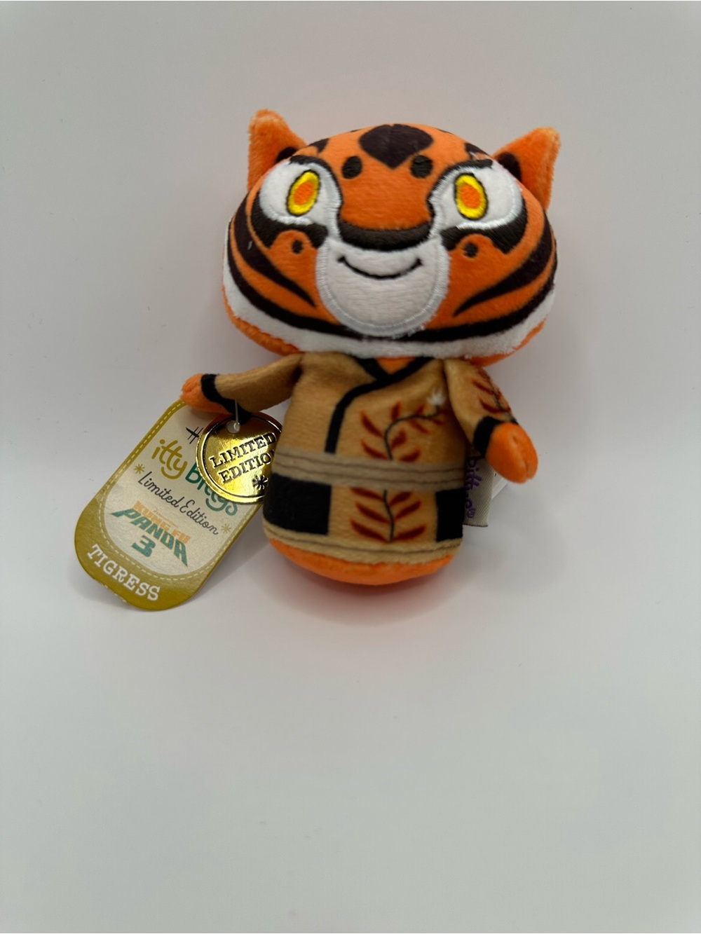 Hallmark Tigress Plush in Orange with Yellow Eyes